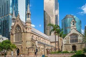 St. Stephen’s Cathedral in Brisbane, Australia.