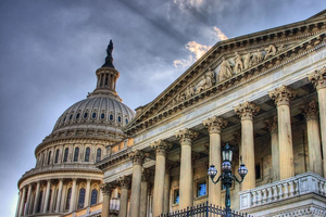 The United States Capitol.