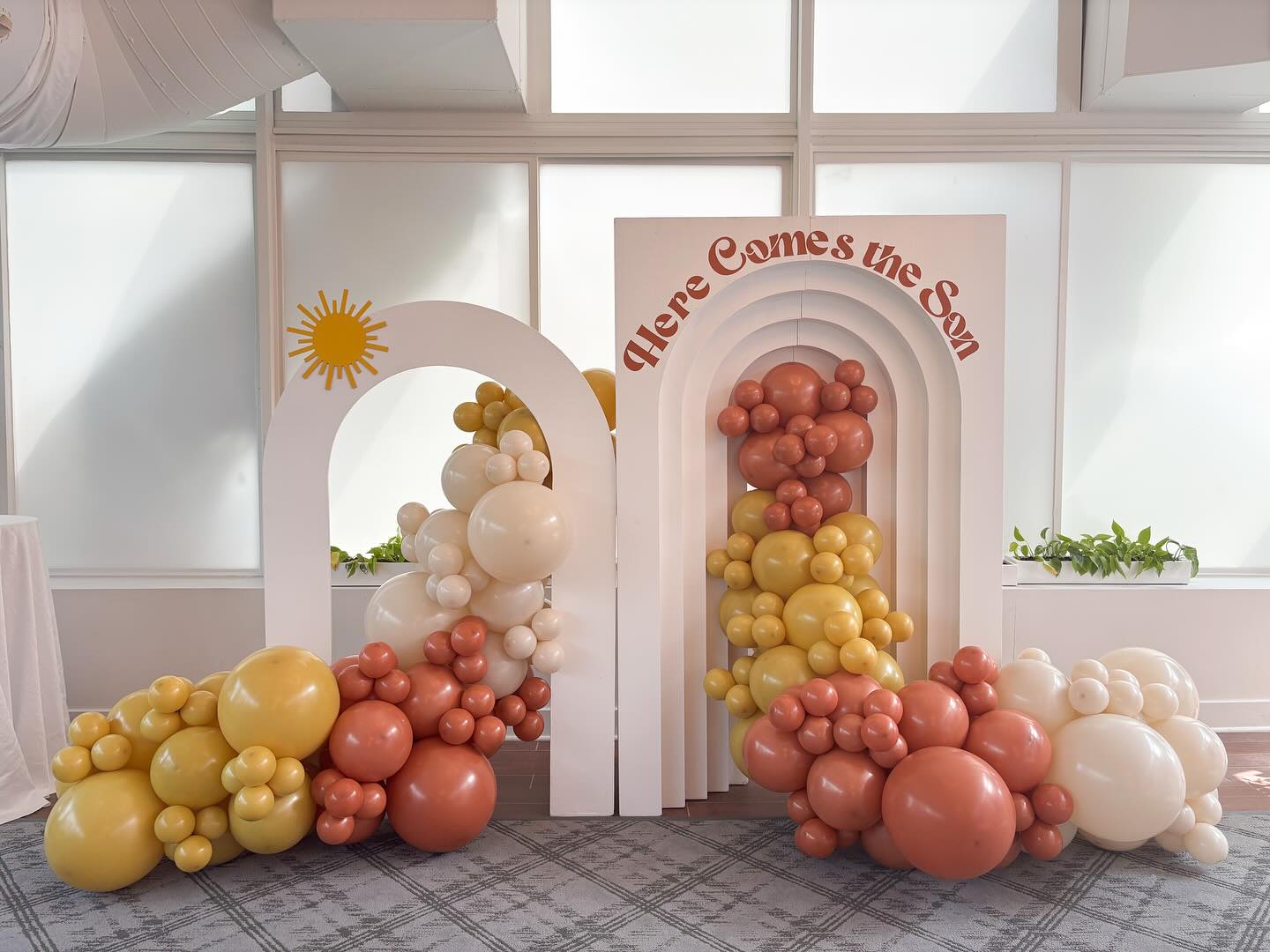 Elaborate design for a baby shower in Morristown, N.J.