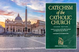St. Peter’s Basilica and the Cover of the Catechism of the Catholic Church