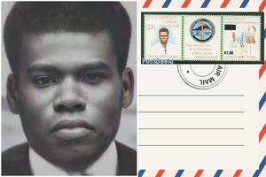 Blessed Peter To Rot in the 1930s (l) with Papua New Guinea postage stamps from 1995
