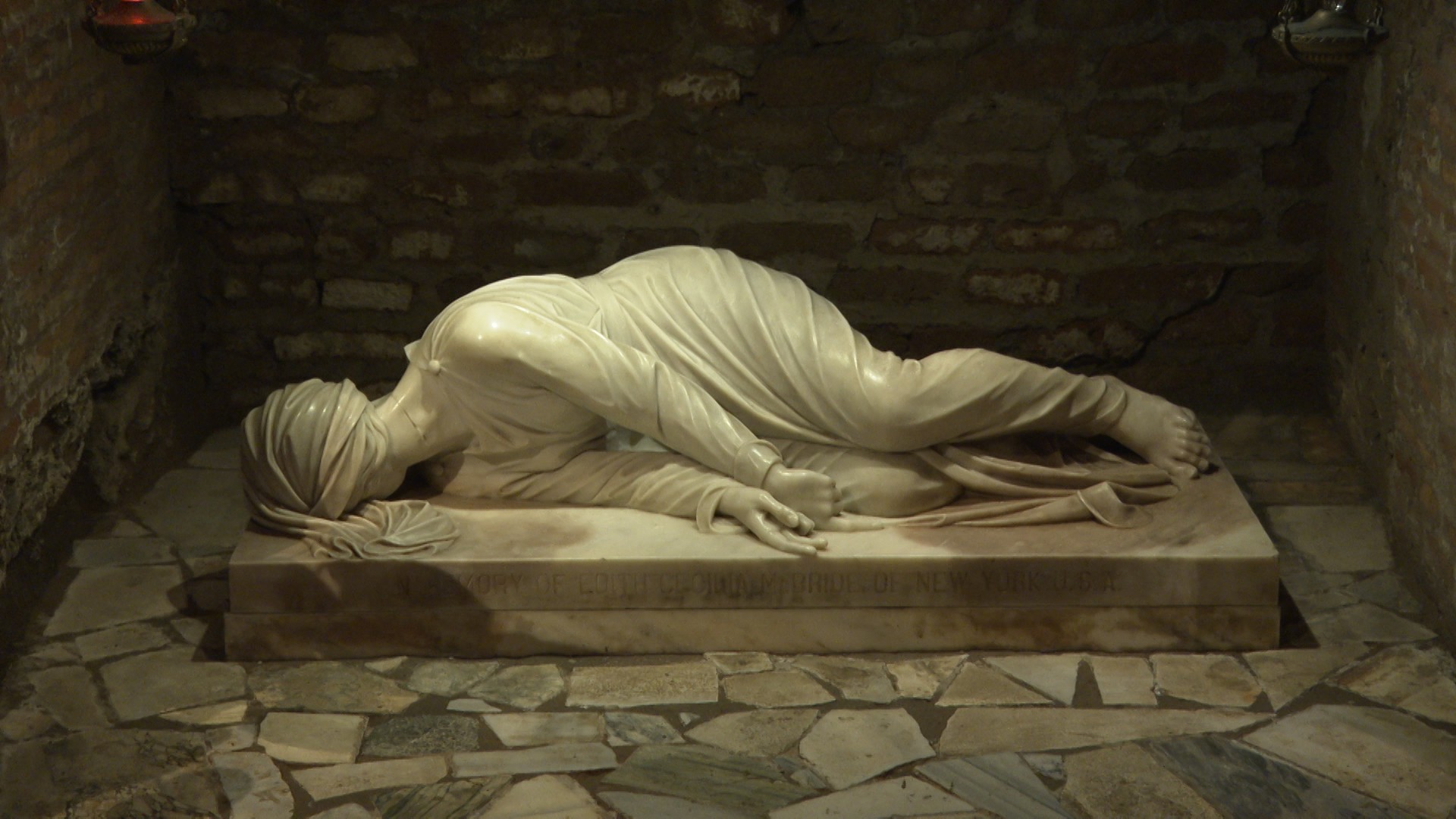 St. Cecilia original tomb