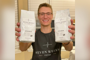 Anton Krecic, founder of Seven Weeks Coffee