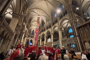 Holy Mass at Canterbury Cathedral on July 7, 2025.