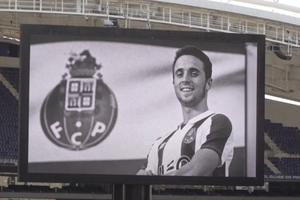 Diogo Jota of the Liverpool soccer team.