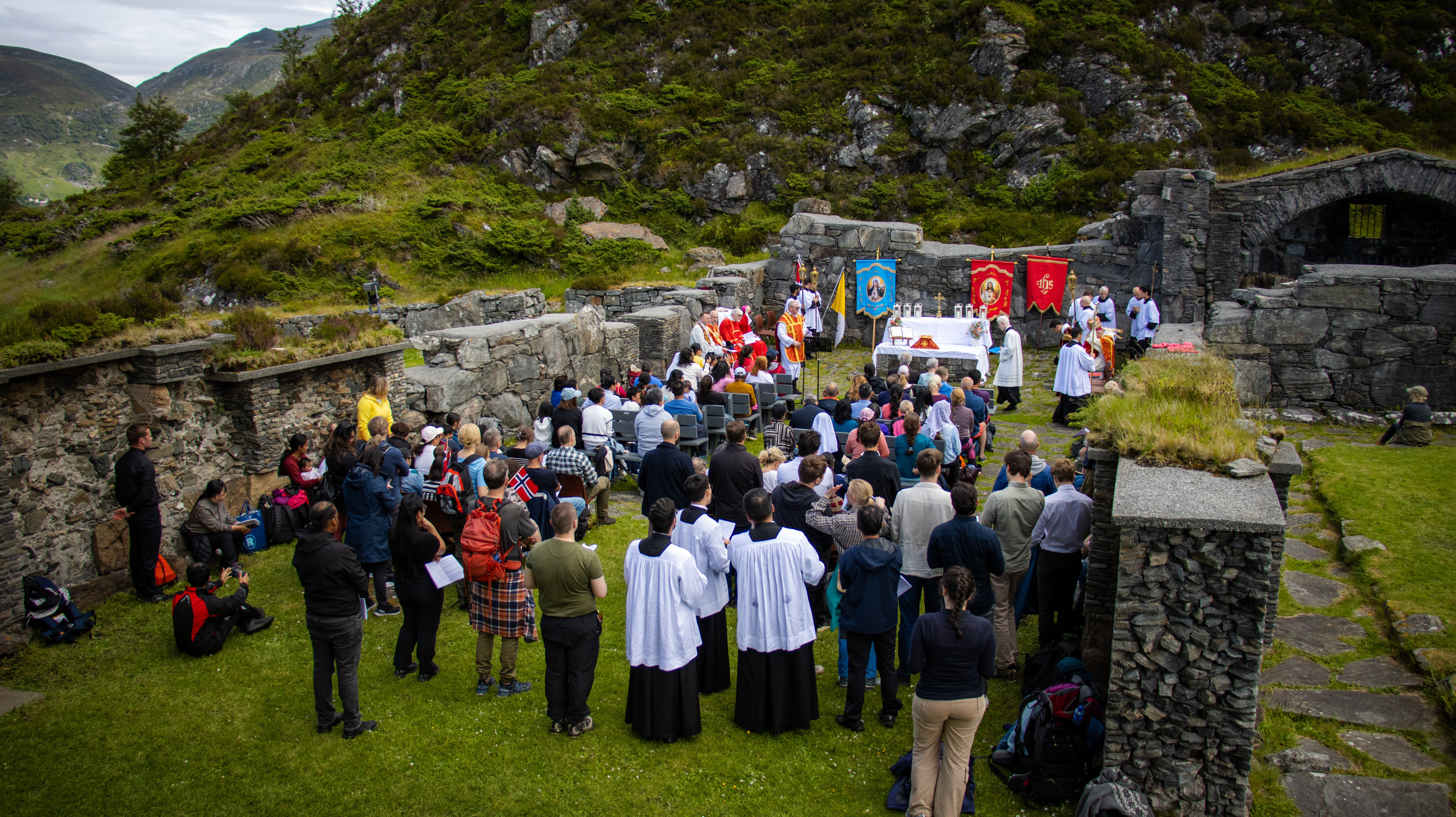 Holy Mass at Selja