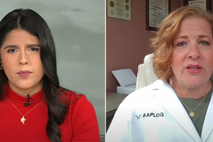 Dr. Christina Francis, CEO of the American Association of Pro-Life Obstetricians and Gynecologists, speaks with ‘EWTN Pro-Life Weekly’ host Abigail Galván on July 23.
