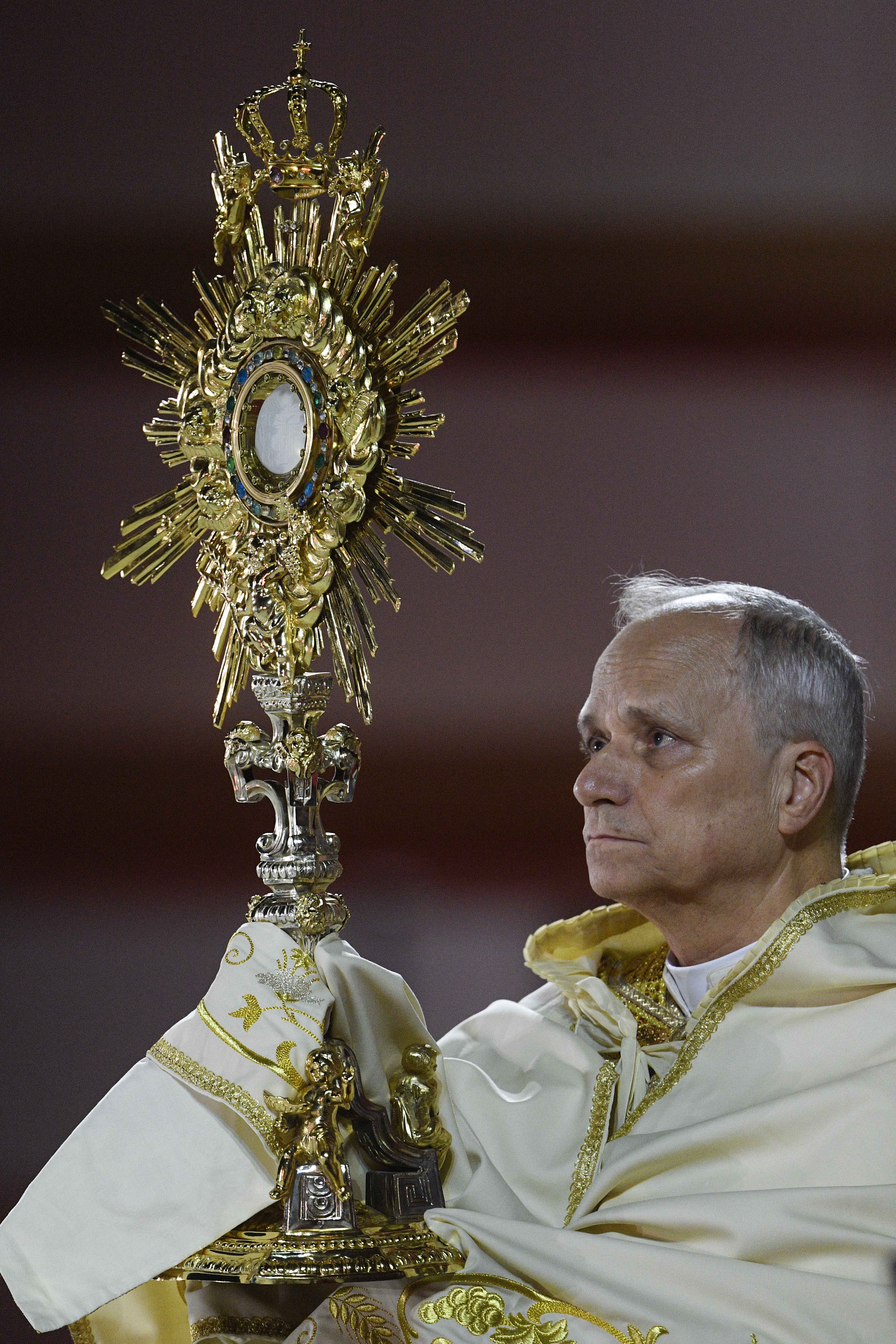Adoration at Jubilee of Youth vigil