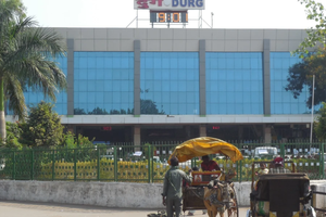 The Durg railway station in Chhattisgarh, site of the July 25, 2025, arrest of two nuns.