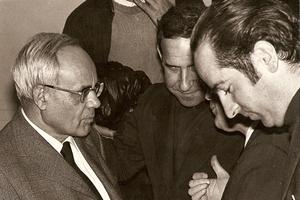 Jesuit theologian Karl Rahner during an interview in 1974. 