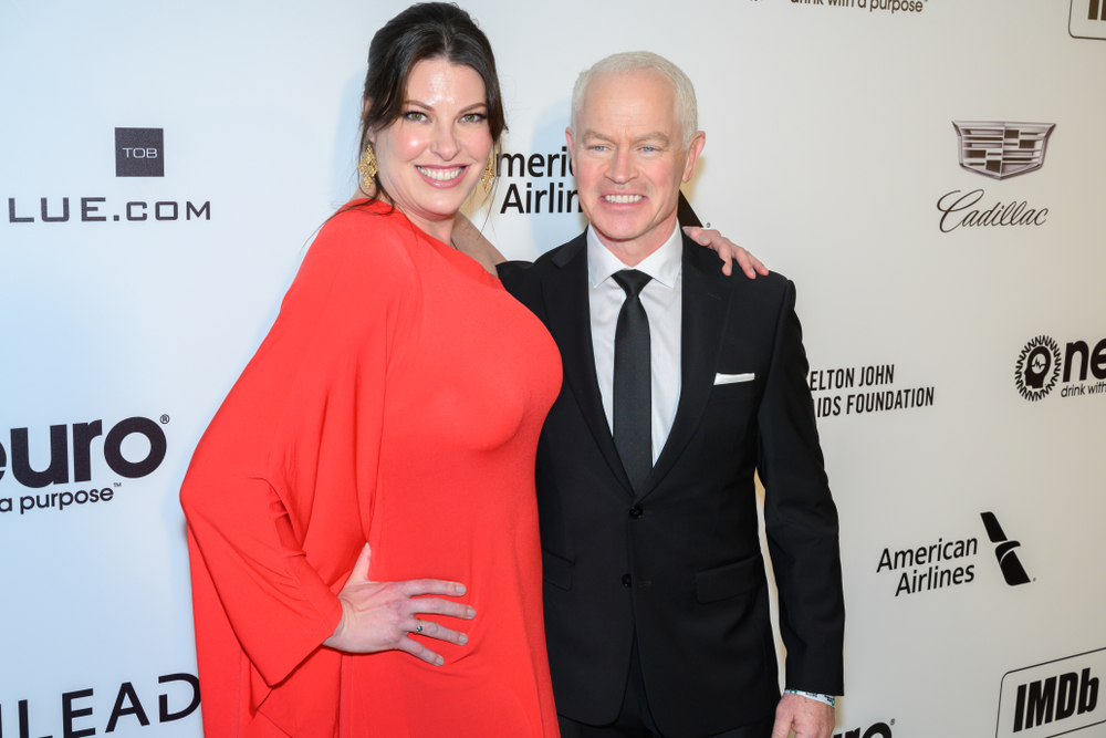Ruve McDonough i Neal McDonough, crveni tepih, modni portreti, gledanje Oscara Party