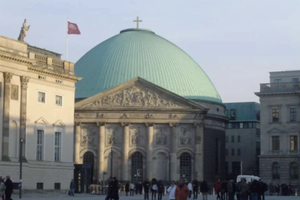 St. Hedwig Cathedral in Berlin, Germany.