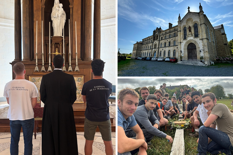 French Youth Answer Social-Media Call to Rebuild Christian France