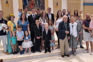 A small section of the big beautiful Landrigan family. 