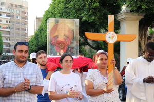 The August 2025 Youth Jubilee in Egypt is taking place in two phases this month. The jubilee is under the patronage and presence of apostolic vicar of the Latins in Egypt, Bishop Claudio Lurati, organized by his deputy Monsignor Antoine Tawfiq and Sister Chiara Latif of the Franciscan Elizabethan Sisters.