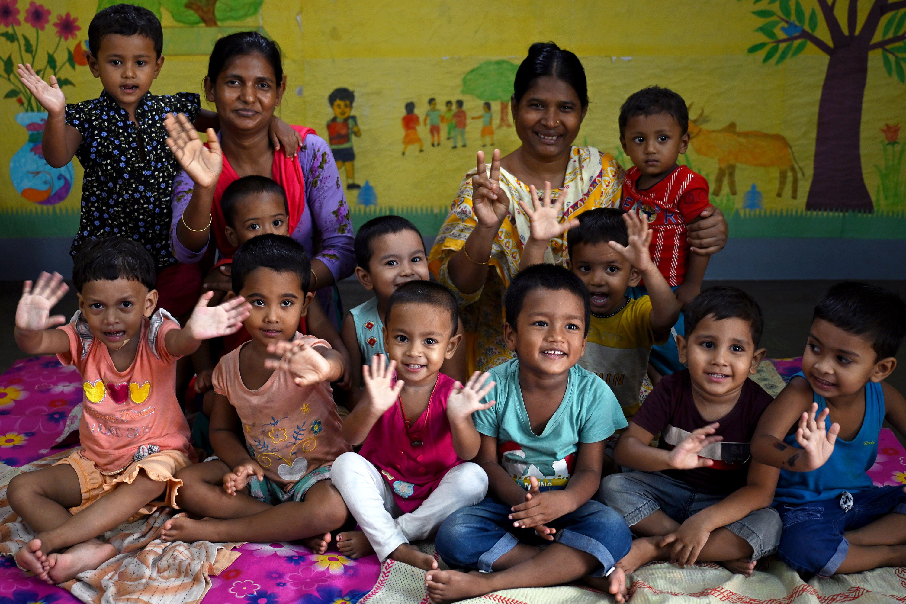 Mamata Day Care Center Group Photo