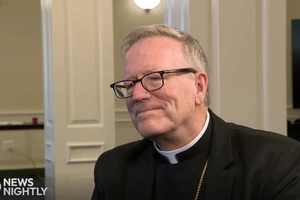 Bishop Robert Barron of Winona-Rochester, Minnesota, speaks with ‘EWTN News Nightly’ on March 4, 2025.
