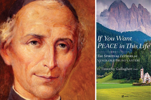 L to R: Venerable Bruno Lanteri; EWTN Publishing book cover