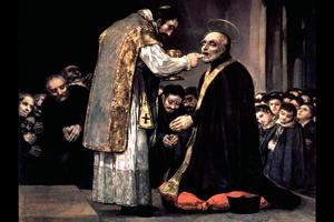 Francisco Goya, “The Last Communion of St. Joseph Calasanz,” 1819
