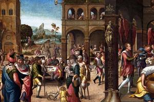 Brunswick Monogrammist, ‘Parable of the Great Banquet,’ c. 1525