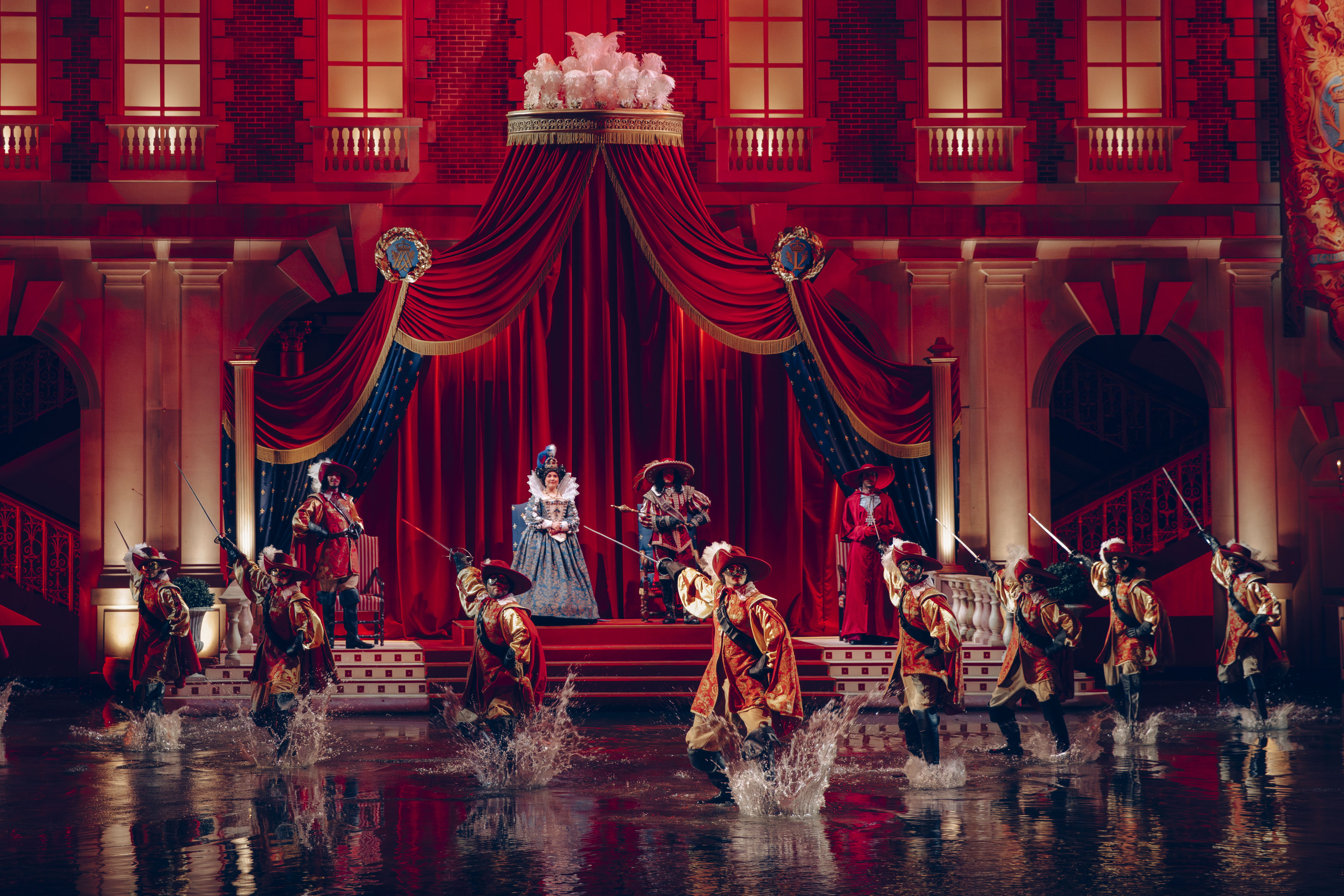 Mousquetaires, fidèles à la reine Anne/Puy du Fou