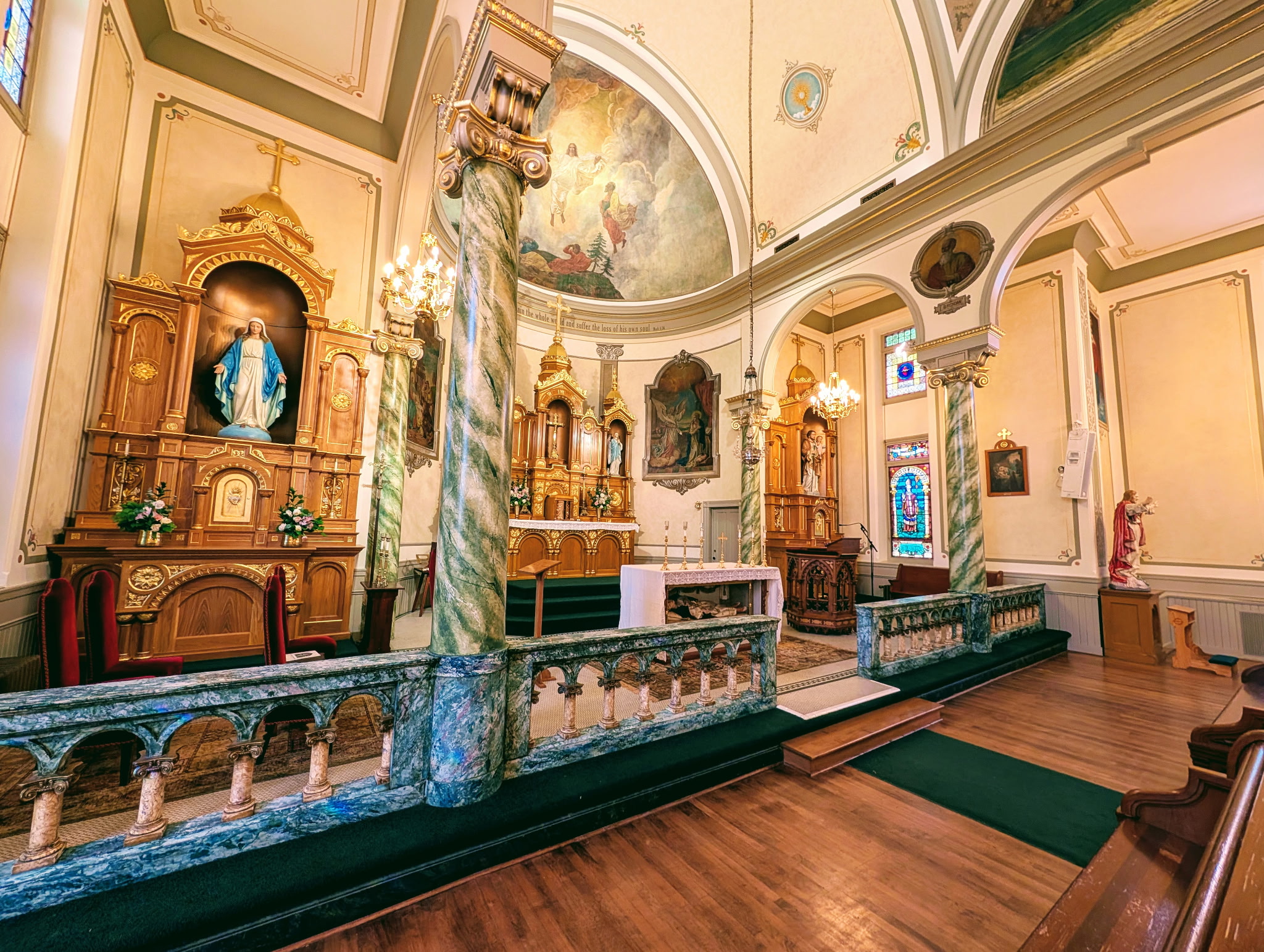 side altars by John Hayden