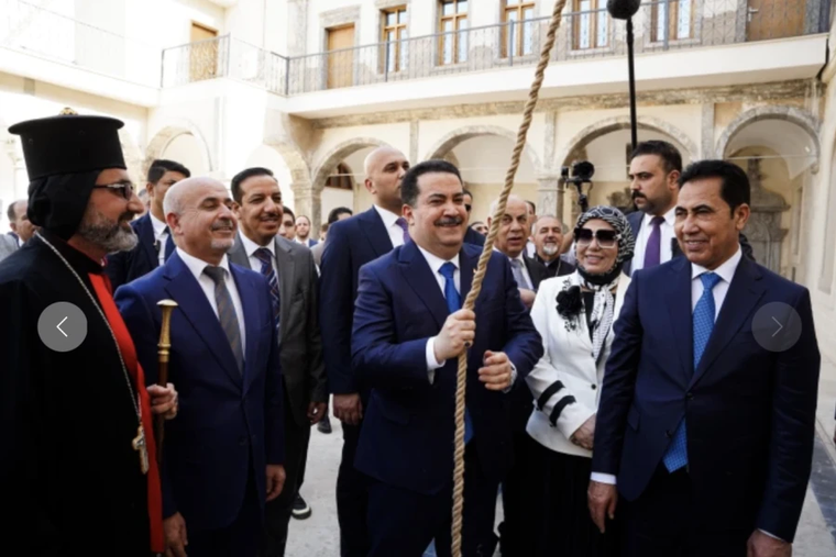 Iraqi Prime Minister Reopens Two Historic Catholic Churches in Mosul