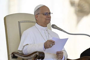 Pope Leo XIV appealed for help for Sudan during his Wednesday general audience in St. Peter's Square on Sept. 3, 2025.