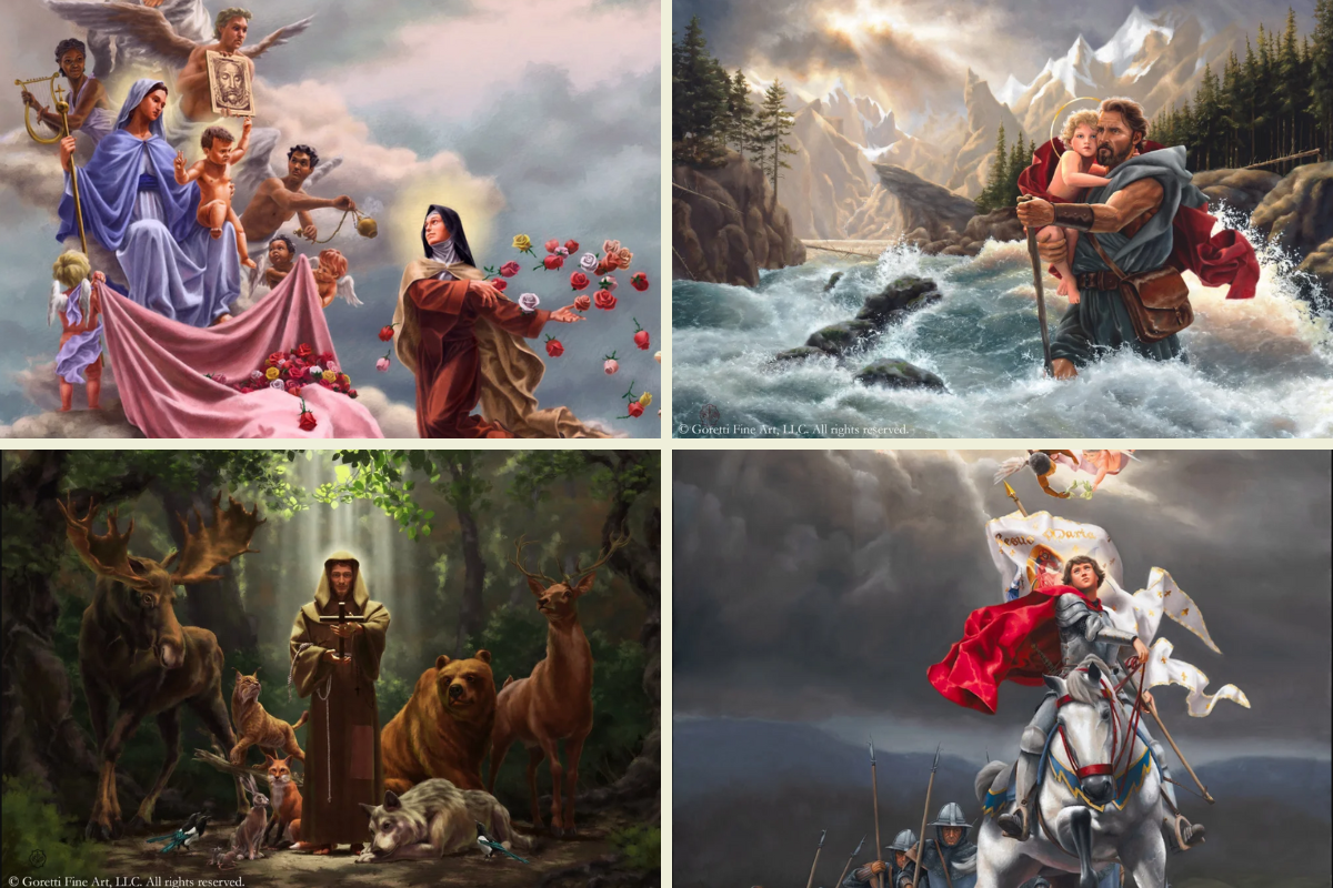 Goretti Fine Art saints