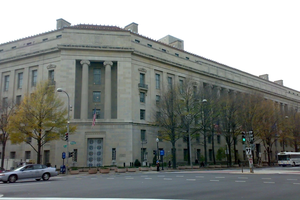 U.S. Department of Justice headquarters building in Washington, D.C.