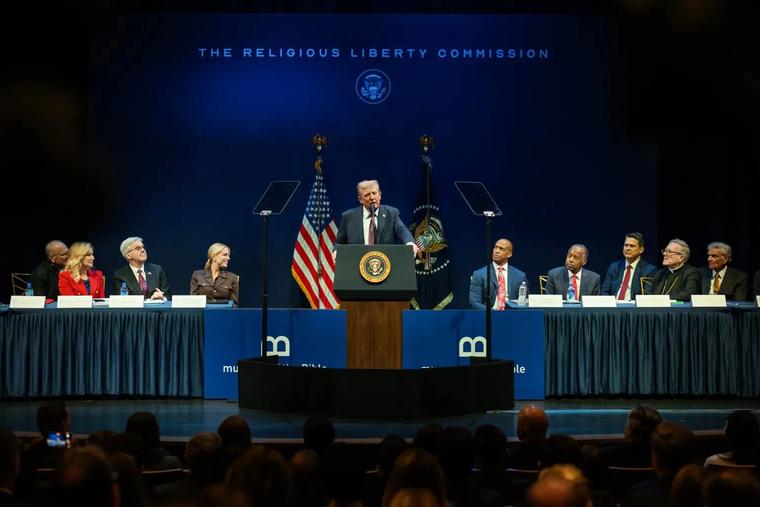 At Museum of the Bible, Trump Reaffirms Prayer and Religious Liberty