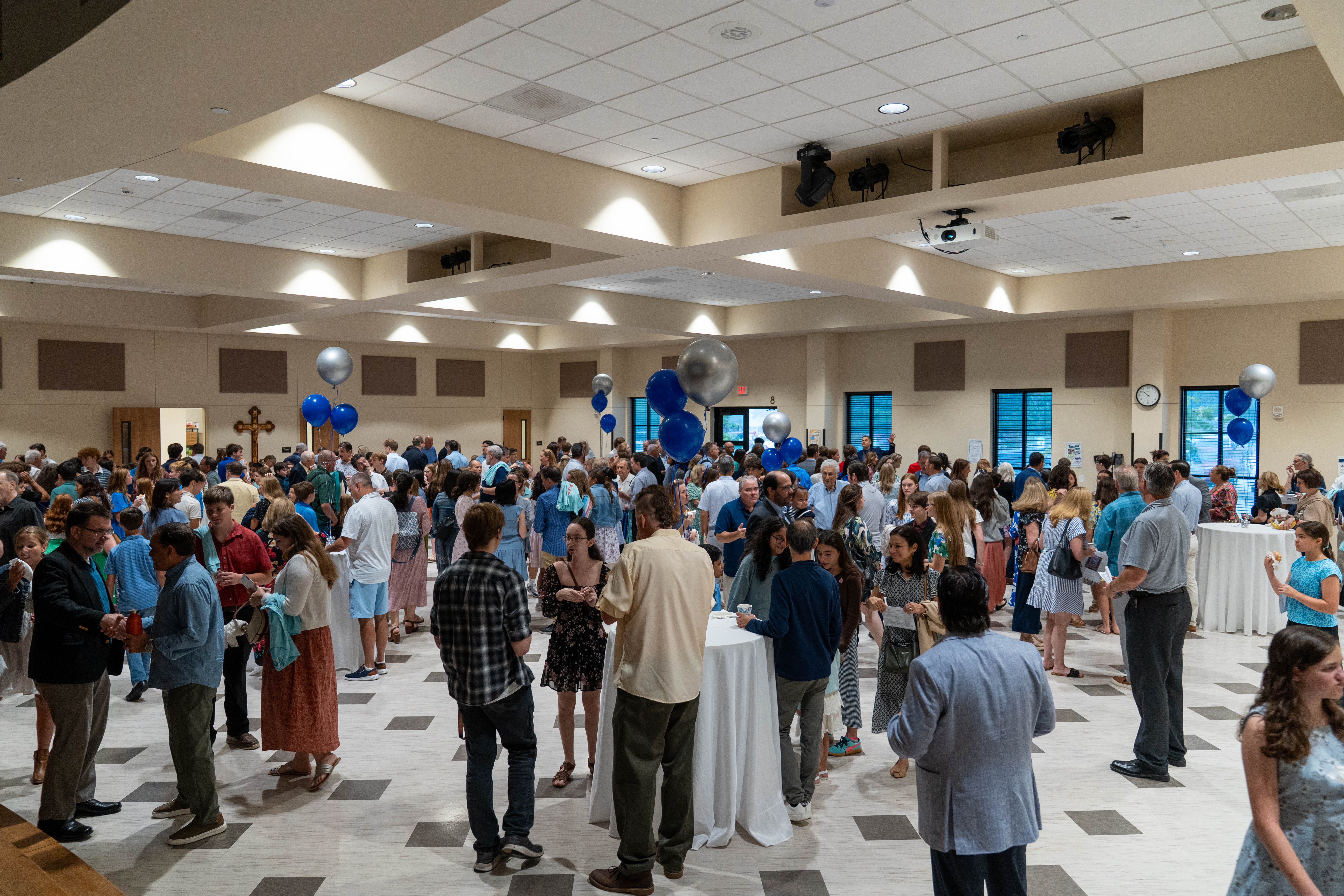 Frassati Catholic High School canonization reception