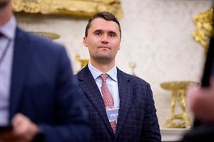 Turning Point USA co-founder Charlie Kirk (pictured at the White House in May) was shot and killed on Sept. 10, 2025, while speaking to college students in Utah. 