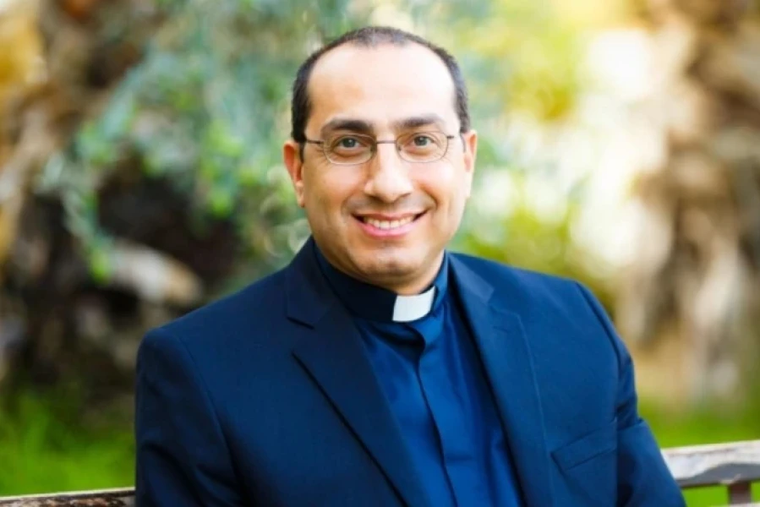 Bishop Iyad Twal, auxiliary bishop of the Patriarchal Diocese of Jerusalem of the Latins for Jordan.