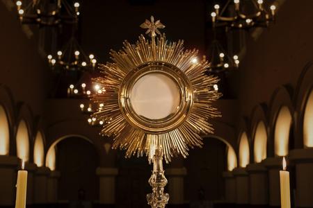 Monstrance Blessed Sacrament Jesus Christ Photo by  from Pixabay