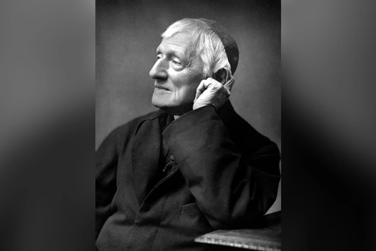 Saint John Henry Newman vers la fin de sa vie, en 1887.