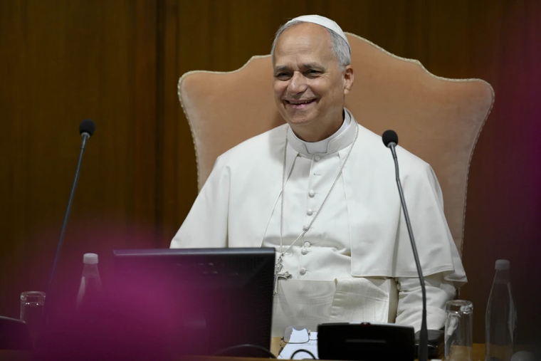 Pope Leo XIV at the Vatican on Sept. 11, 2025.