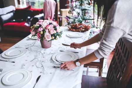 Dinner Table Setting Photo by  from Pixabay