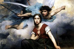 Thirion’s ‘Joan of Arc’ apparitions painting, 1876
