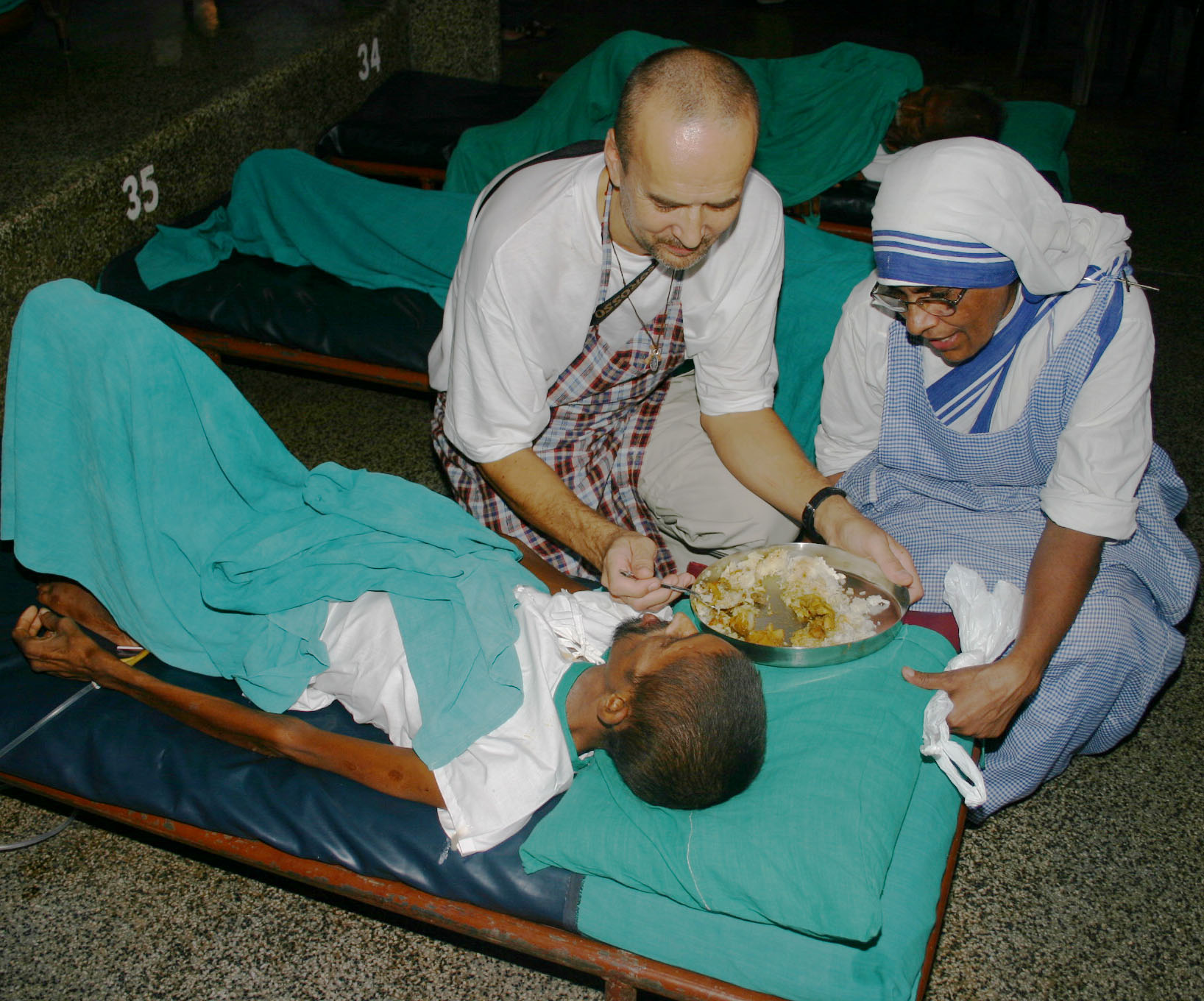 Service at Kalight on 2003 beatification day