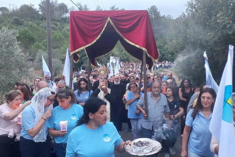 Thousands Join Procession in Lebanon in Honor of Humble Priest Up for Sainthood