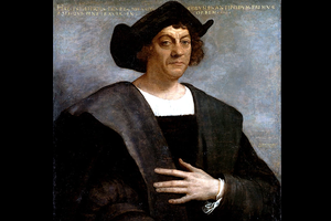 Christopher Columbus, by Sebastiano del Piombo, 1519