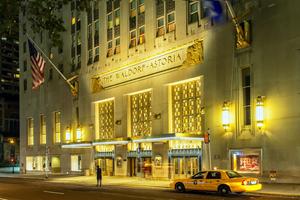 The Waldorf Astoria stands on Park Avenue in New York.