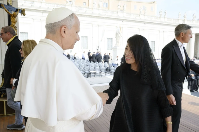 Jimmy Lai’s Wife, Daughter Meet Pope Leo XIV in Rome Ahead of Trial Verdict