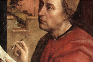 Rogier van der Weyden, 'St. Luka crta portret Madone' (detalj) Rogier van der Weyden, 'St. Luka crta portret Madone' (detalj)