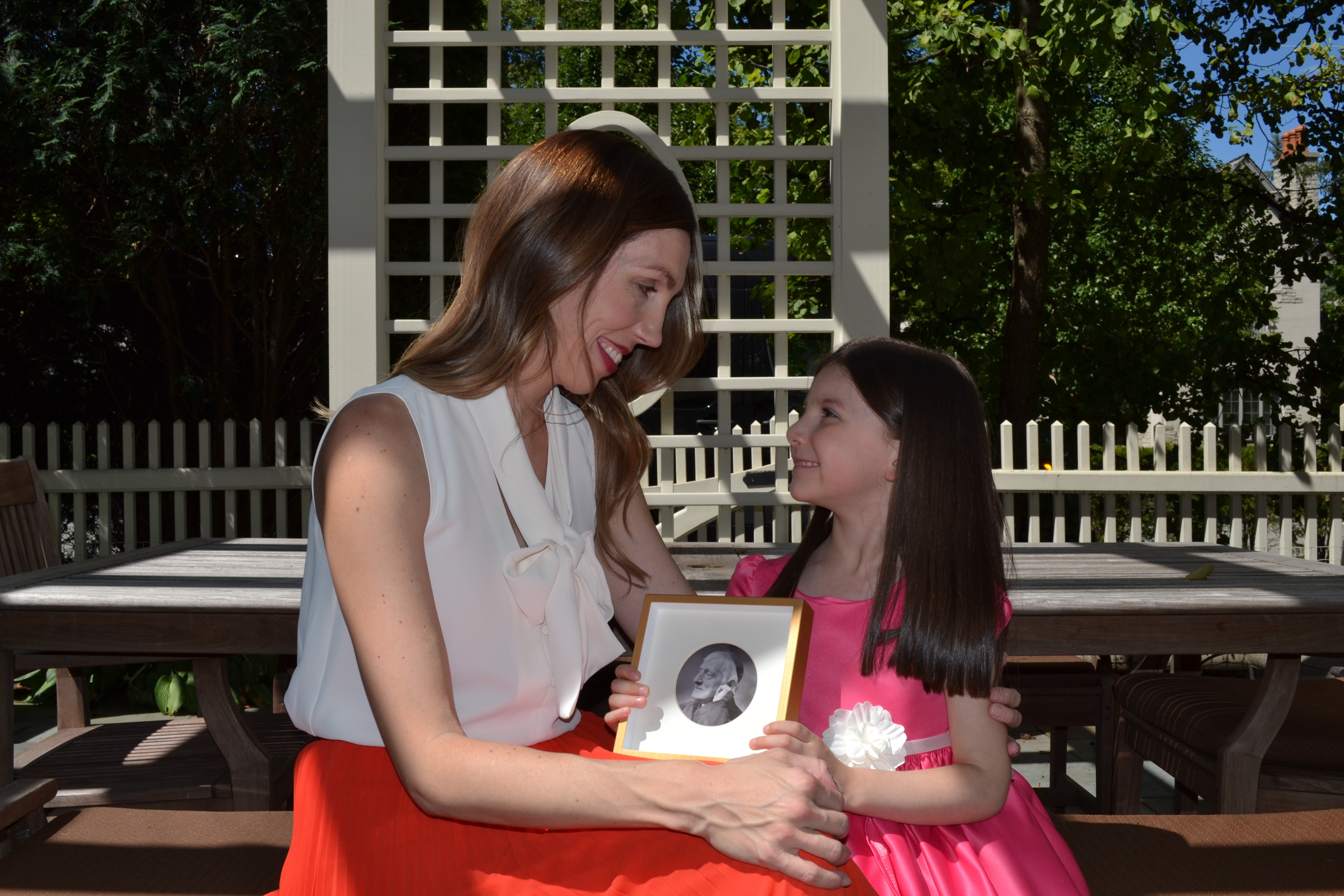 Melissa and Gemma Villalobos, shown in 2019 ahead of the canonization of St. John Henry Newman, are spiritual daughters of Newman. Courtesy of Augustine Villalobos