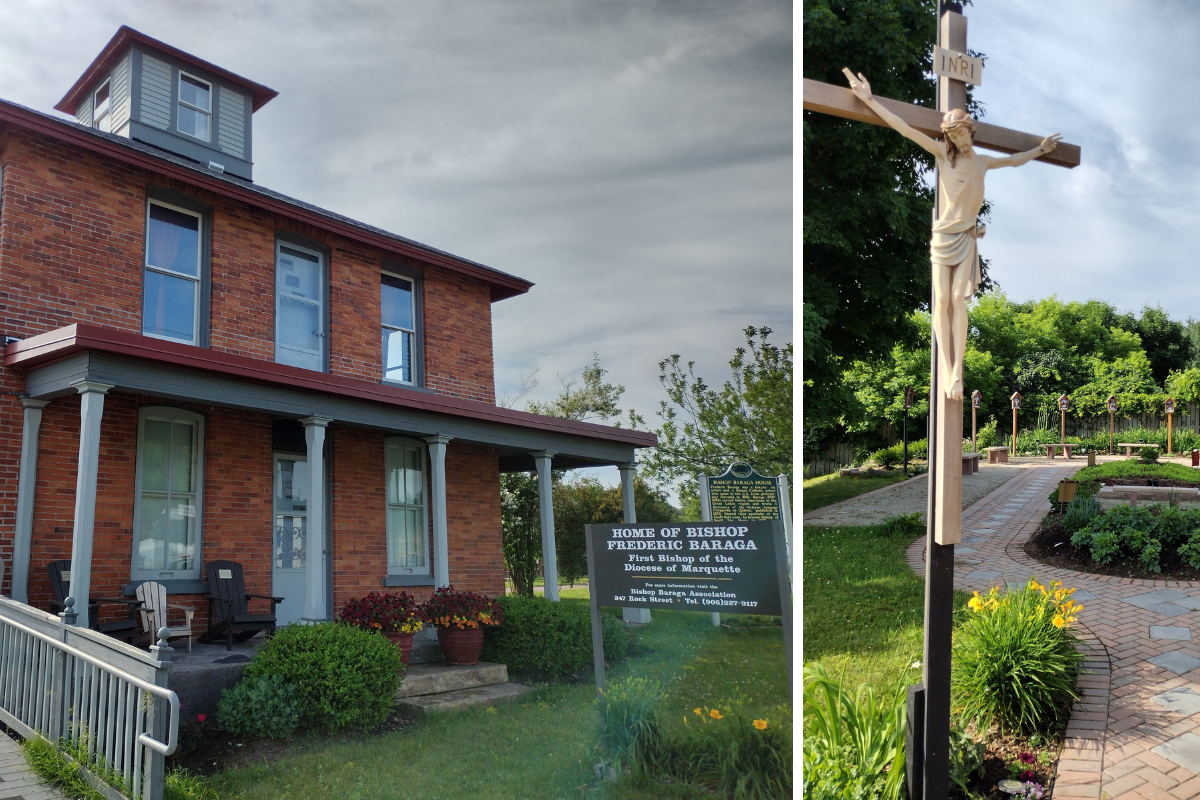Bishop Baraga home