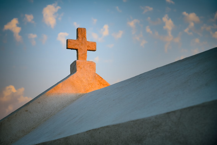 We pray for the souls of those who have died.