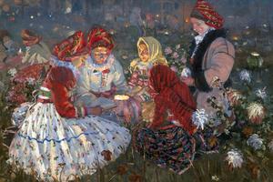 Joža Uprka, “All Souls Day,” 1897