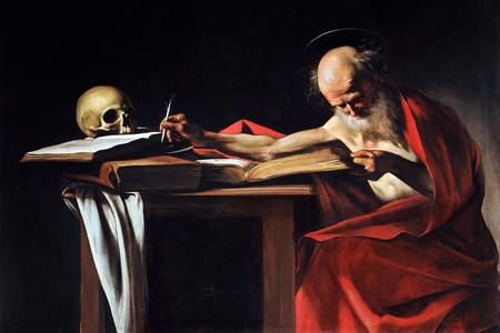 Caravaggio's 'Saint Jerome Writing.'